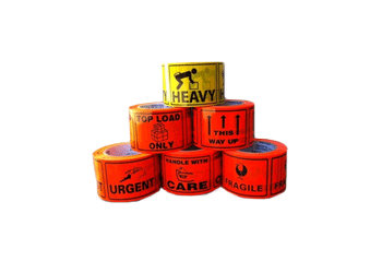 Warning Labels and Tape Rolls | Premium Packaging