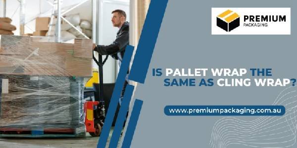 Is pallet wrap the same as cling wrap?
