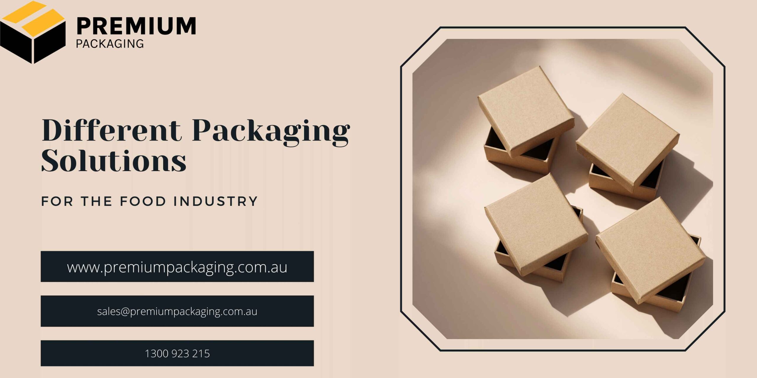 Different Packaging Solutions for the Food Industry