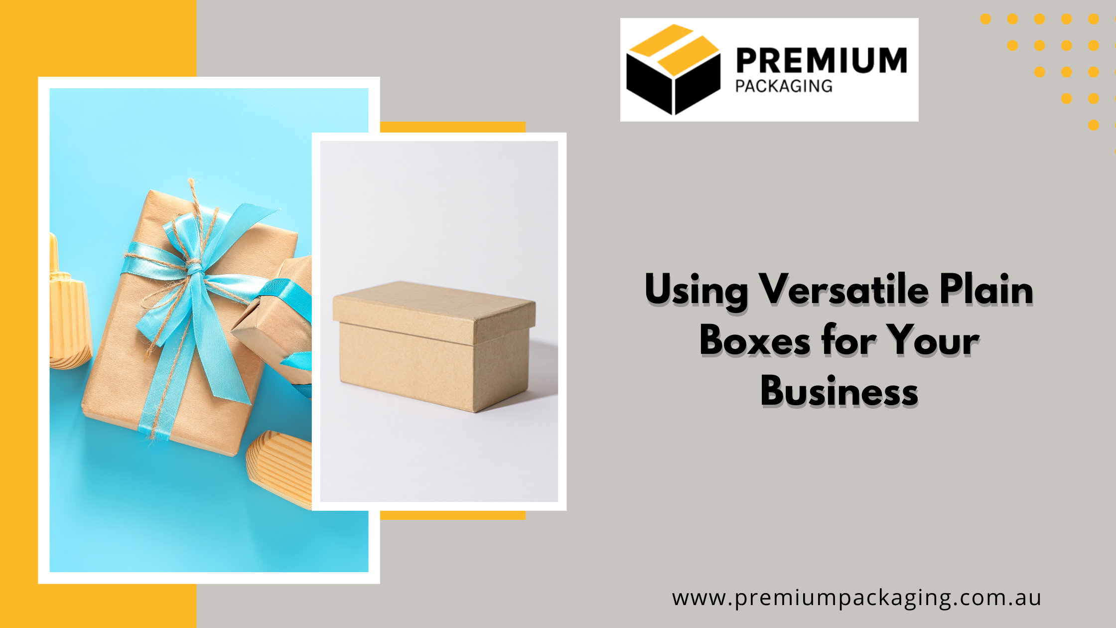 Using Versatile Plain Boxes for Your Business