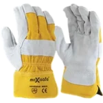 Yellow Work Gloves Heavy Duty