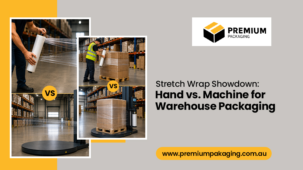 Stretch Wrap Showdown: Hand vs. Machine for Warehouse Packaging