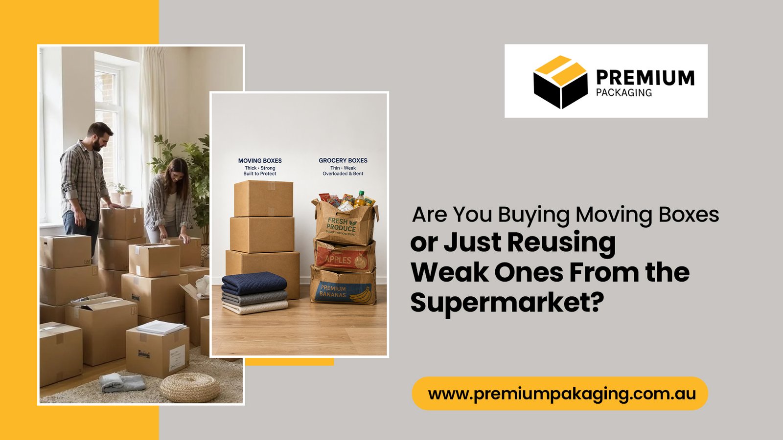 Are You Buying Moving Boxes or Just Reusing Weak Ones From the Supermarket?