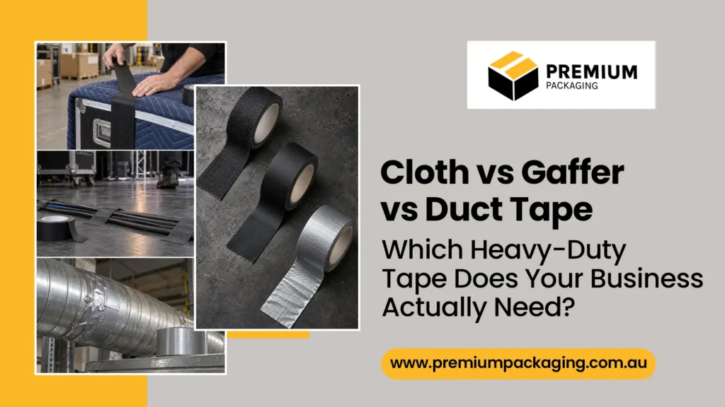 cloth vs gaffer vs duct tape