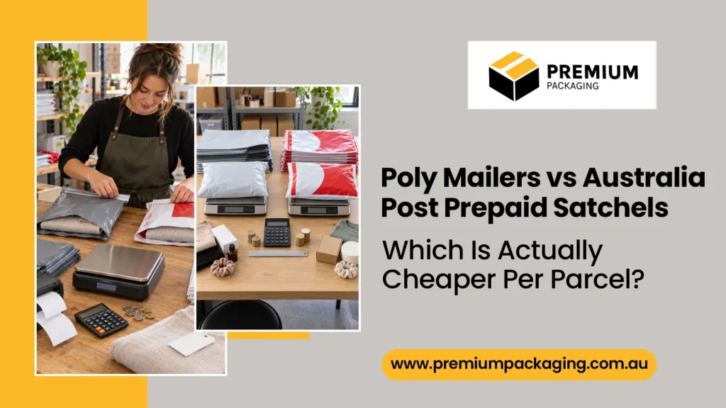 poly mailers vs australia post prepaid satchels