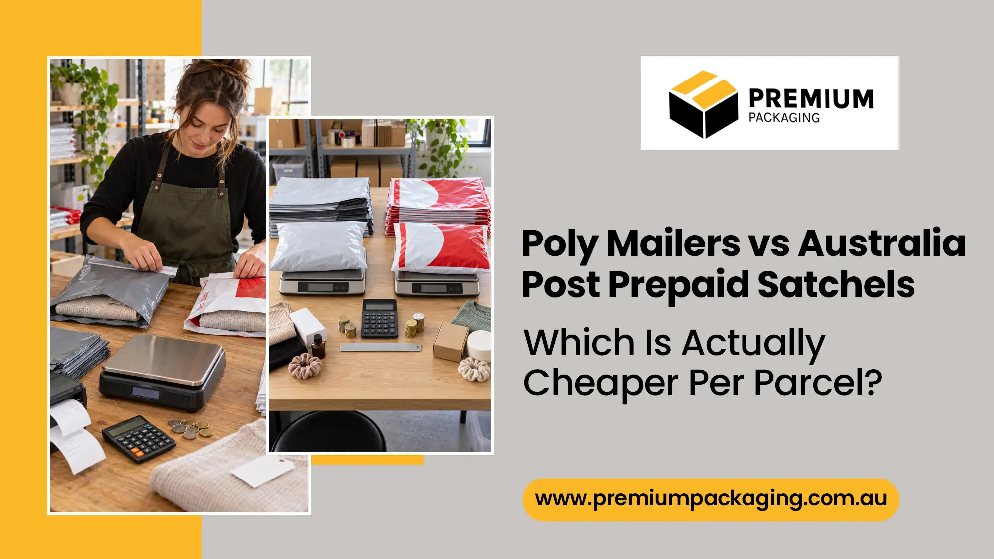 Poly mailers vs Australia Post prepaid satchels: Which is actually cheaper per parcel?