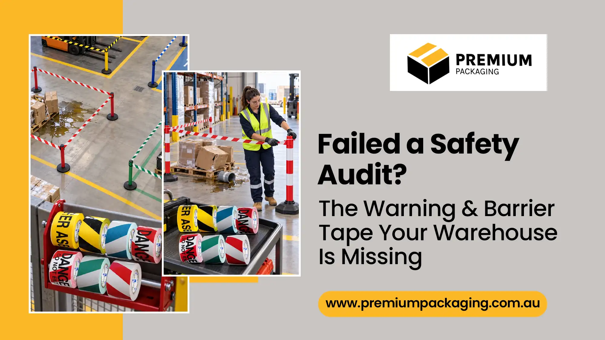 warehouse safety tape